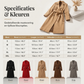 🔥 Vandaag Extra Voordelig - Verfijnde trenchcoat met ceintuur ✨ klassieke snit meegeleverde ceintuur veelzijdig
