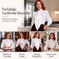 🔥  Nieuw Binnen- Elegante damesblouse met strikkraag en lange mouwen ✨ strikkraag lange mouwen elegant kantoormodel