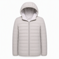 ✨ Nieuwe Look 💫 Heren Lichtgewicht Gewatteerde Katoenen Korte Winterjas met Capuchon, Grote Maten – Licht, Warm & Trendy