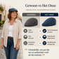 ✨ Tijdelijke Korting 🧢 Unisex Vintage Gedistresseerde Baret & Platte Pet – Retro Stijlvol Design voor Elke Dag