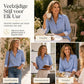 Stijlvolle casual damesblouse met lange mouwen en knoopsluiting ✨ knoopsluiting lange mouwen casual basismodel
