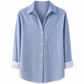 Stijlvolle casual damesblouse met lange mouwen en knoopsluiting ✨ knoopsluiting lange mouwen casual basismodel