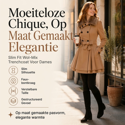 💐Elegante tweedelige overjas voor dames ✨ tweedelige set elegante snit veelzijdig te combineren