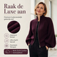 ✨ Nieuwe Look 💫 Dames Gebreide Trui met Lanternmouwen en Rits – Comfortabel, Elegant & Trendy