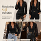 ✨ Nieuwe Look 💫 Vrouwen Deep V‑hals Kant Lange Mouwen Top – Vrouwelijk, Elegant & Trendy