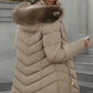 ✨ Nieuwe Look 💫 Dames Getailleerde Gewatteerde Jas met Capuchon – Vrouwelijk, Warm & Trendy