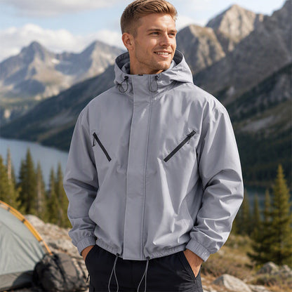 ✨ Nieuwe Look 💫 Stijlvol Winddicht Jack met Capuchon voor Heren – Windbestendig, Comfortabel & Trendy