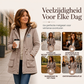 ✨ Nieuwe Look 💫 Dames Parka-jas met Capuchon en Warme Voering – Warm, Praktisch & Trendy