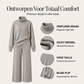 ✨ Nieuwe Look 💫 Dames Gebreide Coltrui & Broekwijde Panten Set – Comfortabel, Vrouwelijk & Trendy