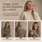 ✨ Nieuwe Look 💫 Oversized Gebreide Jurk met Mock Neck en Ruche van Tule – Vrouwelijk, Uniek & Trendy