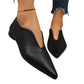 ✨ Elegante Dameschoenen 👠 Platte Schoenen met Spitse Neus & V-Snit – Chic, Comfortabel & Veelzijdig