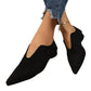 ✨ Elegante Dameschoenen 👠 Platte Schoenen met Spitse Neus & V-Snit – Chic, Comfortabel & Veelzijdig