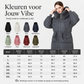 ❄️ Winter Favoriet ✨ Dames Mid-Lange Gewatteerde Jas – Warm, Comfortabel & Beschermend 🧥