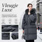 ❄️ Winter Favoriet ✨ Dames Mid-Lange Gewatteerde Jas – Warm, Comfortabel & Beschermend 🧥