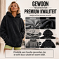 🔥 Streetwear Favoriet ✨ Unisex Oversized Hoodie met Acid-Wash Look – Casual, Comfortabel & Trendy 🖤