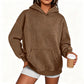 🔥 Streetwear Favoriet ✨ Unisex Oversized Hoodie met Acid-Wash Look – Casual, Comfortabel & Trendy 🖤