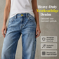 🔥 50% KORTING ⏰ Casual Damesjeans met Rechte Pijp – Ruimvallende Pasvorm & Comfortabele Everyday Look 👖