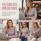✨ Nieuwe Look 💫 Dames Gebreid Topje met Lange Mouwen V‑hals en Halve Rits – Trendy Zacht & Stijlvol