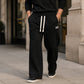 ✨ Nieuwe Look 💫 Heren Casual Wijde Sweatpants met Zakken – Comfortabel Ruim & Trendy Thuis‑ en Buitenbroek