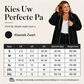 ✨ Nieuwe Look 💫 Dames Casual Lang Model Hoodjack met Rits – Comfortabel Warm & Modieus Voor Alle Seizoenen