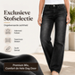 🔥 Modieuze Keuze 💫 Dames Hoge Taille Jeans met Wijde Pijpen en Stretch – Comfortabel Flatterend & Modieus