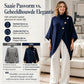 🛍️ Must‑have Item 💫 Dames Asymmetric Col Poncho Gebreide Trui – Uniek Zacht & Opvallend Ontwerp