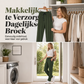 ✨ Nieuwe Look 💫 Dames Zachte Comfortabele Reiskledingbroek – Soepel Zitgoed & Praktisch Voor Op Reis
