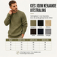 📣Frisse Collectie 💫 Heren Klassiek Round Neck Gebreid Topje – Zacht Tijdloos en Comfortabel Dagelijks