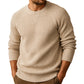 📣Frisse Collectie 💫 Heren Klassiek Round Neck Gebreid Topje – Zacht Tijdloos en Comfortabel Dagelijks