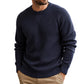 📣Frisse Collectie 💫 Heren Klassiek Round Neck Gebreid Topje – Zacht Tijdloos en Comfortabel Dagelijks