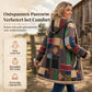 🌟 Populaire Stijl 💫 Dames Winter Gedrukte Hoodie van Katoen-Linnen Mix met Warme Pluche Voering – Zacht Warm & Trendy