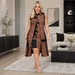 🛍️ Must‑have Item 💫 Chic Dames 2‑delige Mouwloze Faux Jurk – Elegant Vrouwelijk en Opvallend Feestelijk