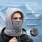 ❄Frisse Collectie 💫 Warmtehoed met Pluchen Voering Verdikt en Ingebouwd Gezichtsmasker – Windwerend Comfortabel & Ideaal Voor Koude Weer