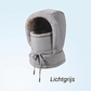 ❄Frisse Collectie 💫 Warmtehoed met Pluchen Voering Verdikt en Ingebouwd Gezichtsmasker – Windwerend Comfortabel & Ideaal Voor Koude Weer
