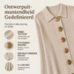 🌸 Nieuwe Collectie — Dames maxi‑jurk van geribbreid breisel met lantaarnmouwen ✨ vloeiende pasvorm stijlvol voor allerlei gelegenheden