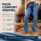 Casual rekbare jeans met hoge taille voor dames