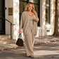 🏆 Bestseller — Dames 3-delige Gebreide Loungewear Set ✨ ultrazacht gebreid comfortabele pasvorm voor thuis en casual uitjes