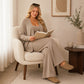 🏆 Bestseller — Dames 3-delige Gebreide Loungewear Set ✨ ultrazacht gebreid comfortabele pasvorm voor thuis en casual uitjes