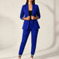 ✨ Nieuwe Collectie — Blazer met open voorkant en broekenset voor dames ✨ stijlvol passend voor kantoor en feestelijke gelegenheden