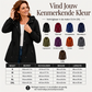 🌧️ Tijdelijke Aanbieding ✨ Dames Windjack met Capuchon – Halflange Waterafstotende Jas voor Comfort & Bescherming