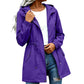 🌧️ Tijdelijke Aanbieding ✨ Dames Windjack met Capuchon – Halflange Waterafstotende Jas voor Comfort & Bescherming