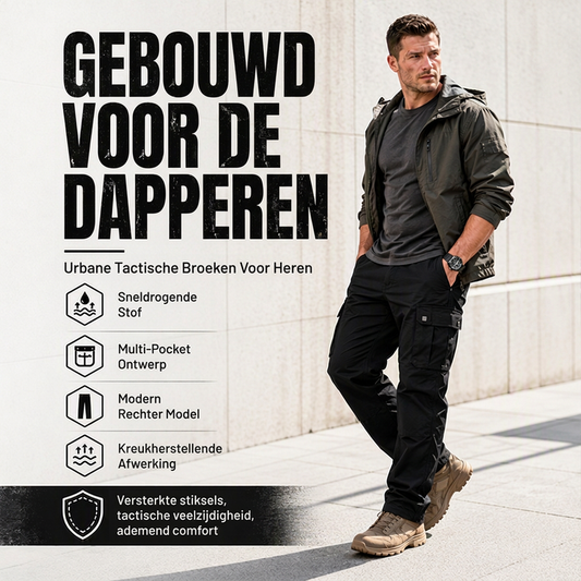 🔥 50% KORTING 🏕️ Heren Outdoor Cargobroek met Meerdere Zakken – Comfortabel, Duurzaam & Ideaal voor Avontuur