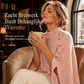 Dames Gebreide Cape Poncho Trui met Knopen