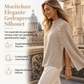 Dames Gebreide Cape Poncho Trui met Knopen