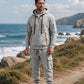 ❄️ Winter Deal 🔥 Warme Heren Set met Half-Zip Hoodie & Cargobroek – Comfortabele Pasvorm en Stoere Casual Look 👖