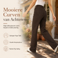 Dames jeans met losse pasvorm en rechte pijp