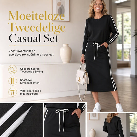 Dames sweatshirt met lange mouwen en ronde hals, casual effen kleur, patchwork pullover top voor herfst en winter