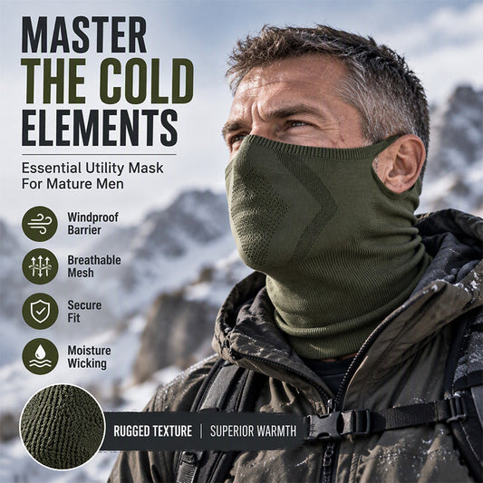 ✨ Winddichte Halsbeschermer 🧣 met Oorlussen, Zacht & Warm, Geschikt voor Fietsen, Wandelen en Outdoor ✨