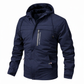 ✨ Amerikaans Retro Herenjas 🧥 met Pluche Voering, Losse Pasvorm, Stijlvol voor Lente & Herfst ✨