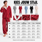 🔥 49% KORTING ✨ Knus Thermisch Pluizig Pyjamaset voor Heren – Zachte Warme Nachtkleding voor Koude Avonden 🍂